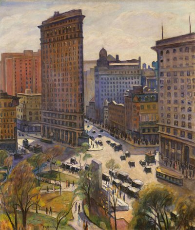 The Flatiron Building, 1919 by Samuel Halpert